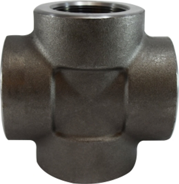 Midland Metal 1/2" 2000# Forged Steel Cross - 100393