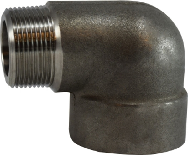 Midland Metal 3/8" 3000# Forged Steel 90 Street Elbow - 101162