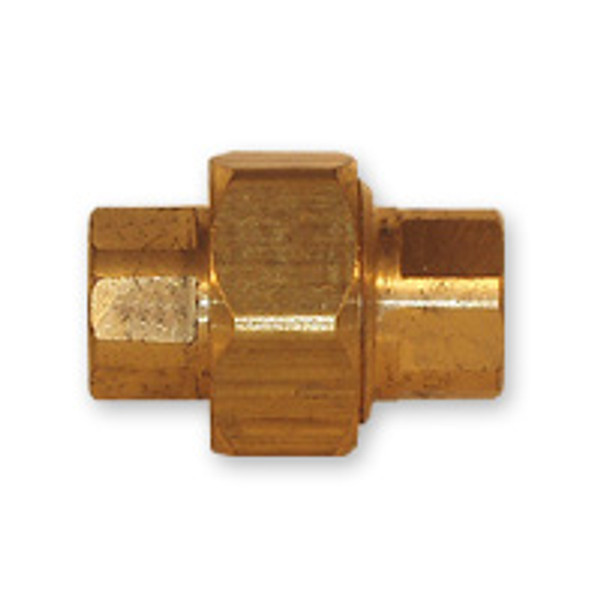 Midland Metal 104-6 MAF/USA Barstock Unions, MAF/USA PIPE, 3/8 Fip Bs Union, MAF/USA Brass Fittings