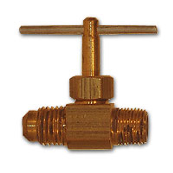 Midland Metal 3/8 FL X 1/4 MPT NEEDLE VALVE - 108SAE