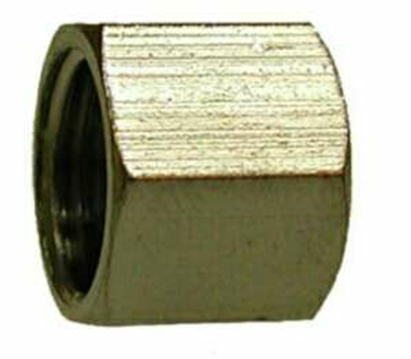 Midland Metal 1/2 COMPRESSION NUT-CHROME PLATE - 18056