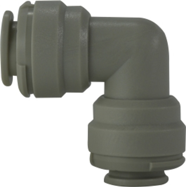 Midland Metal 20615P Union Elbow, 5/8 in Push-In x 5/8 in Push-In, Plastic