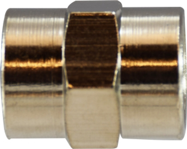 Midland Metal 1/4X1/8 FEMALE BSPP N-PLTD COUP - 28895