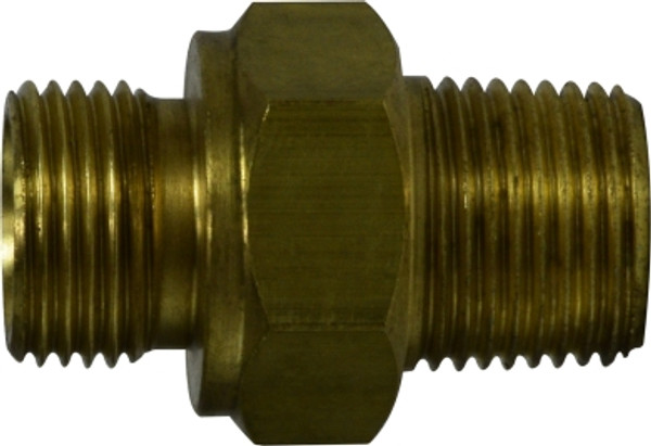 Midland Metal 04-04 BRASS MALE BSPP X MALE NPT - 28976