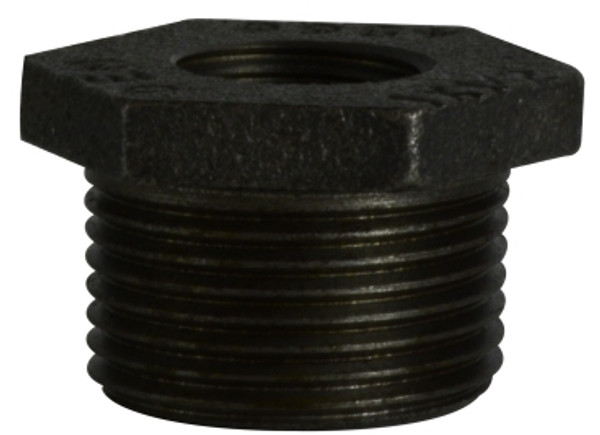 Midland Metal 1 X 1/2 DOUBLE TAP BLACK BUSHING - 65512DT