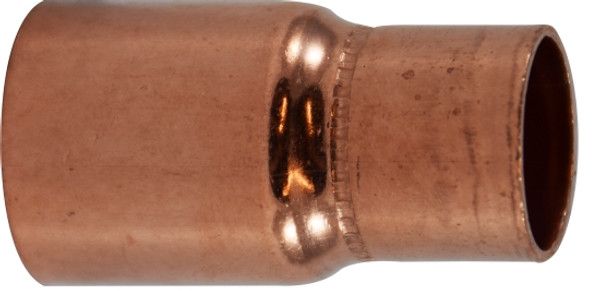 Midland Metal 77290 Reducing Couplings, Copper Sweat Fittings, 1/4 x 1/8 Fit Reducer, Nipples and Fittings
