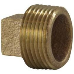 Midland Metal 80109-56 Cored Plug, 3-1/2 in, Bronze
