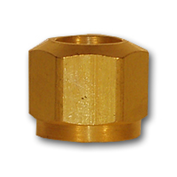 Mid-America Fittings NT61-8 Nut, 1/2 in Tube OD, Brass