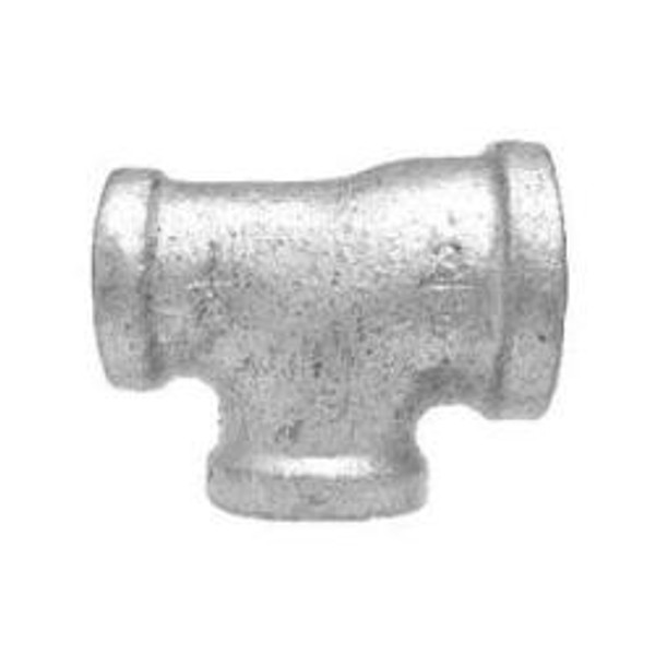 Midland Metal 1-1/2 x 3/4 x 1-1/2 Galvanized Tee - 64369