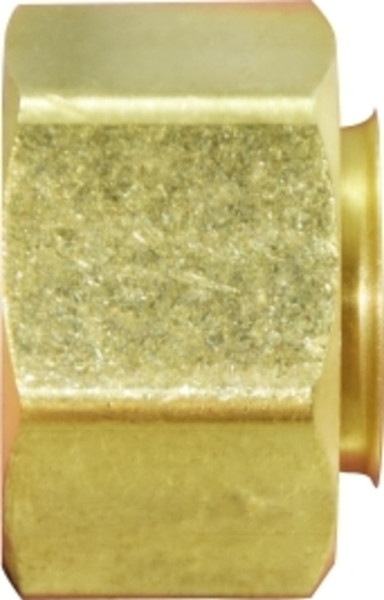 AMC 700261-14 Captive Sleeve Nut, 7/8 in Compression, Brass