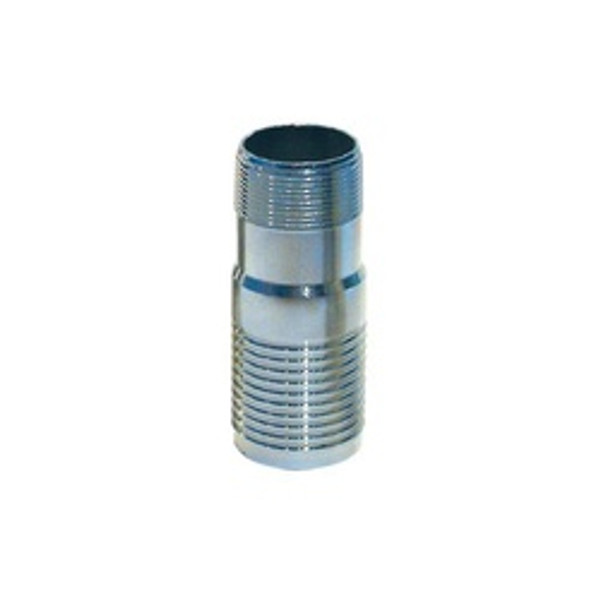 Midland Metal EXP-200-250 Male NPT - Plated Steel - Jump Size, Combination King Nipples, 2 Male Npt x 2-1/2 Barb Expander-Plated, Hose Accessories