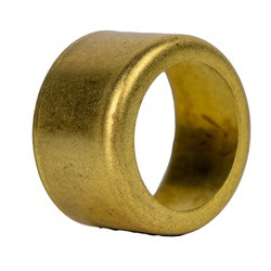 Midland Metal FBL-0640 Brass - Long, Crimp Ferrules, Brass Ferrule .640 Id 1.00 Len .437 Hole, Hose Accessories