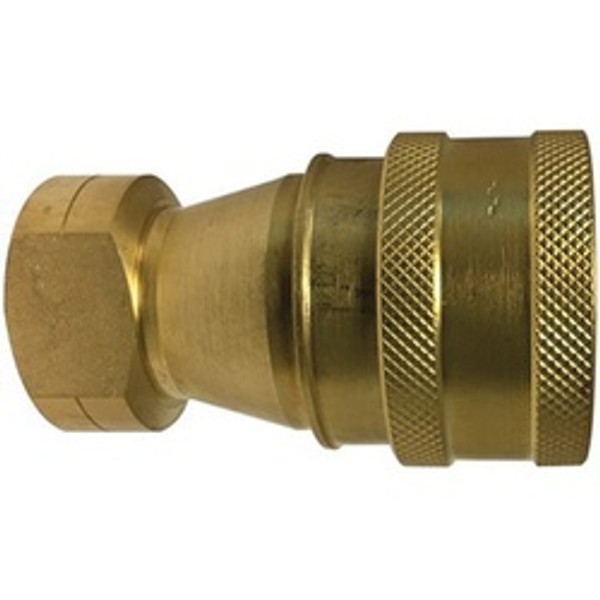 Midland Metal 1/8 ISO-B COUPLER BRASS - HNV18FB