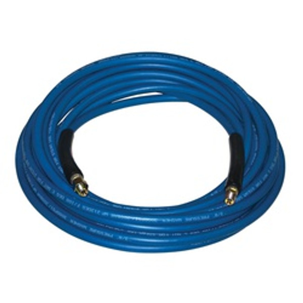 Midland Metal PWBHP-038 4000 PSI Hose Assemblies, Pressure Washer Hose Assemblies, 3/8 Blue Pressure Washer 4000 Psi Smooth, Buchanan Hose