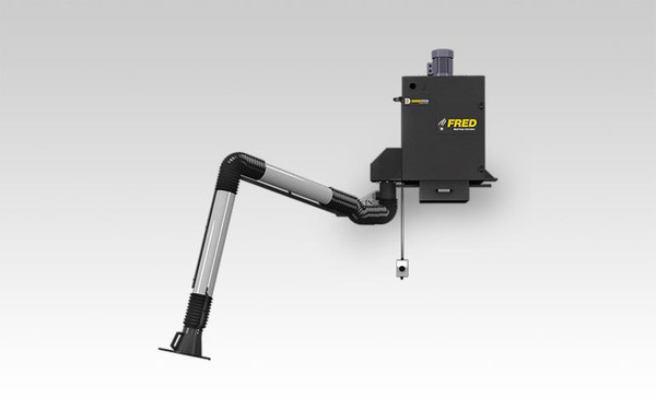 Diversitech Fred 01C Wall Mounted Fume Extractor 13', [120v/1P/60] 1.5 HP Nanofiber Filter