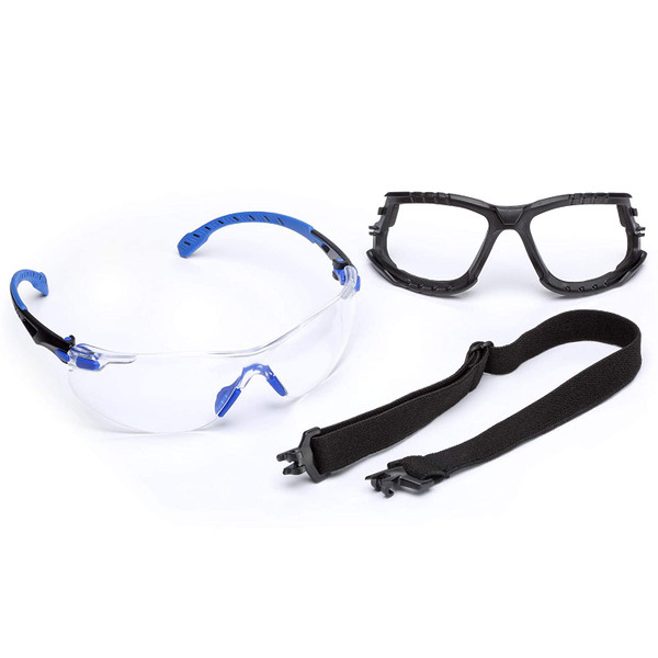 3M Safety Glasses,Clear S1101SGAF-KT