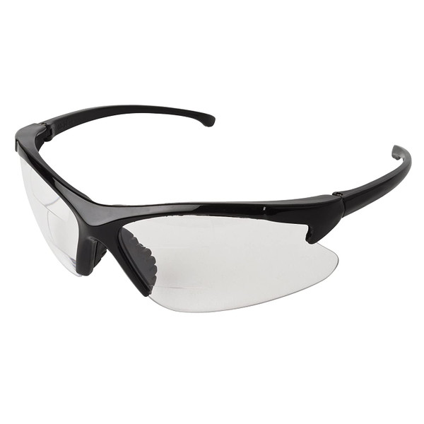 JACKSON SAFETY Bifocal Safety Reading Glass,+1.50,Clear 20387