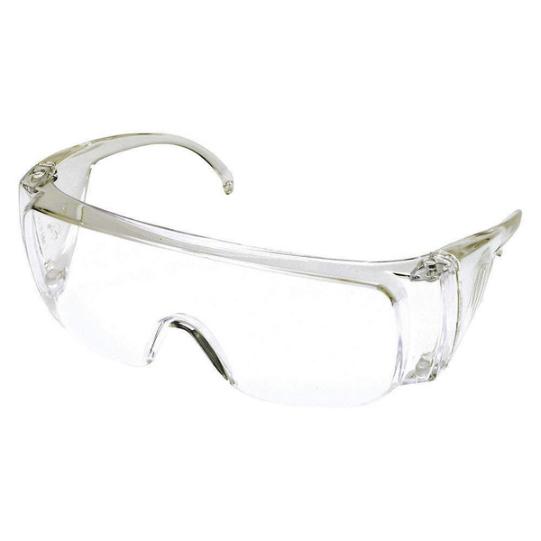 CONDOR Safety Glasses,Clear,Uncoated 4JND4