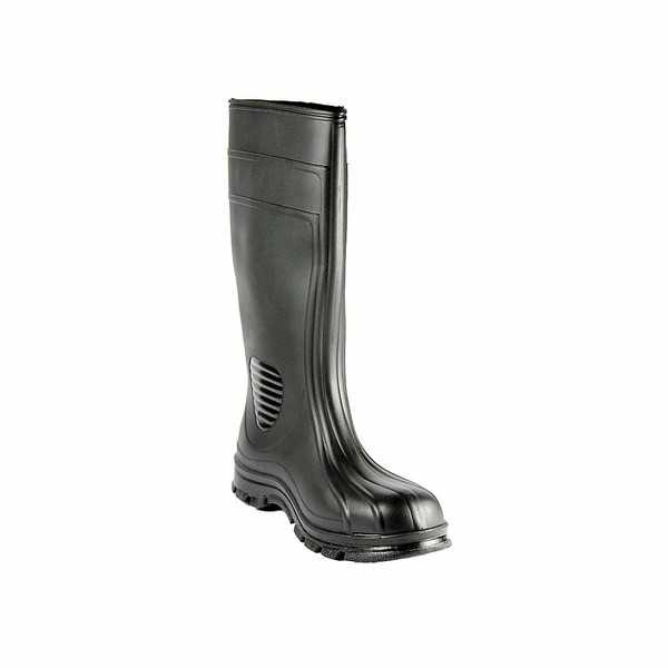 TALON TRAX Boots,Size 10,15" Height,Black,Plain,PR 15D856