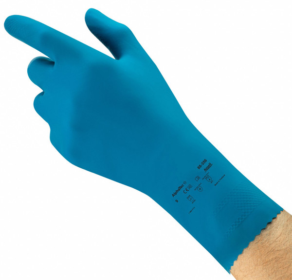 ANSELL Chemical Resistant Glove,17 mil,Sz 10,PR 88-356