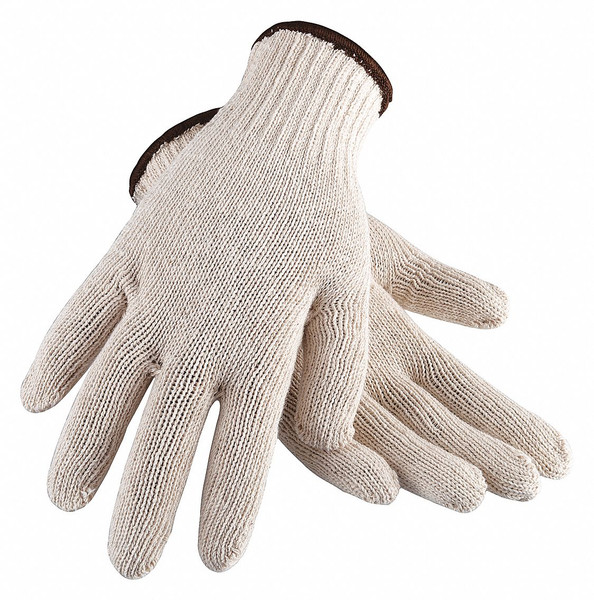 CONDOR Knit Gloves,Beige,L,PR 2UTZ7