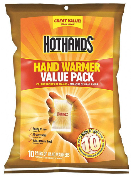 HOTHANDS Hand Warmer,2-1/4 In. x 3-1/2 In.,PK10 HH210PK48