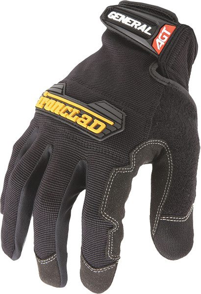 IRONCLAD Mechanics Gloves,Construction,M,Black,PR GUG2-03-M