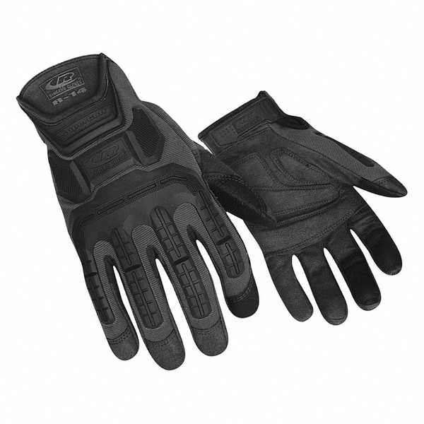 RINGERS GLOVES Glove,Impact Resistant,L,Black,Pr 143-10