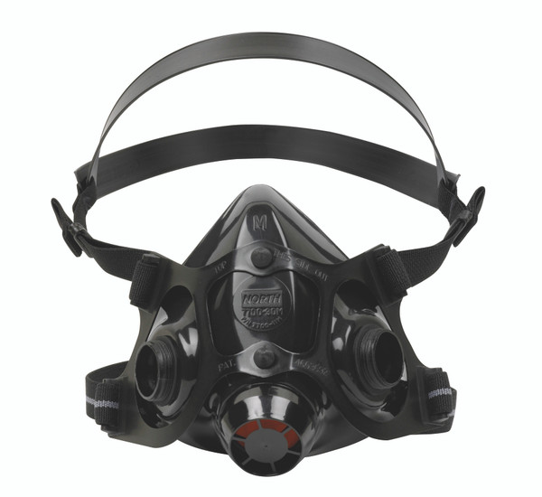 HONEYWELL NORTH Half Mask Respirator,Threaded,M 770030M