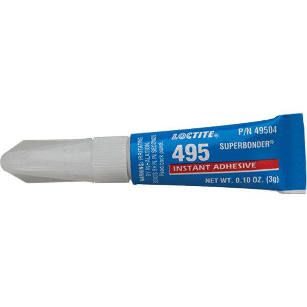 LOCTITE Instant Adhesive,3g Tube,Clear 234072