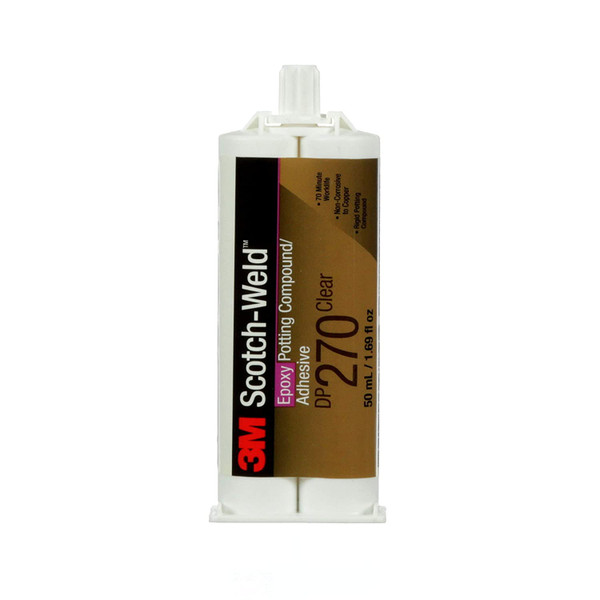 SCOTCH-WELD Epoxy Adhesive,Dual-Cartridge,1.64 oz. DP270