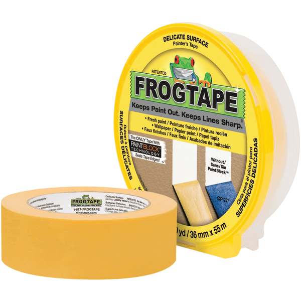 SHURTAPE Masking Tape,Paper,Yellow,36mm CF 160