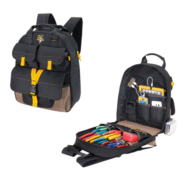 CLC Tool Backpack,General Purpose,23 Pockets ECP135