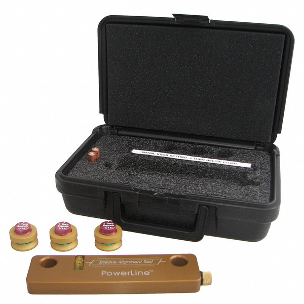 JOHNSON Laser Sheave Alignment Tool,Green,50' 40-6210