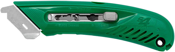 PACIFIC HANDY CUTTER, INC Safety Knife,5-3/4 in.,Green S4R