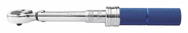 WESTWARD Torque Wrench,1/4"Dr,10-50in.-lb.,9-1/2" 6PAG3