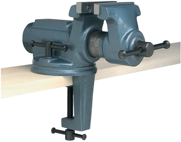 WILTON Portable Vise,Clamp-on Swivel,4 In Jaw CBV-100