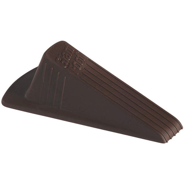 BIG FOOT Door Wedge XL,Brown,6-3/4" L 29964