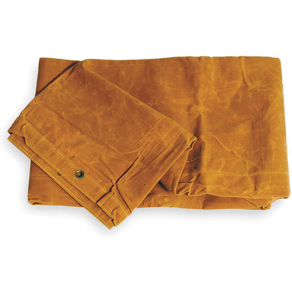 GENERIC Tarp,Canvas,Tan,6x8Ft 2ZJ64