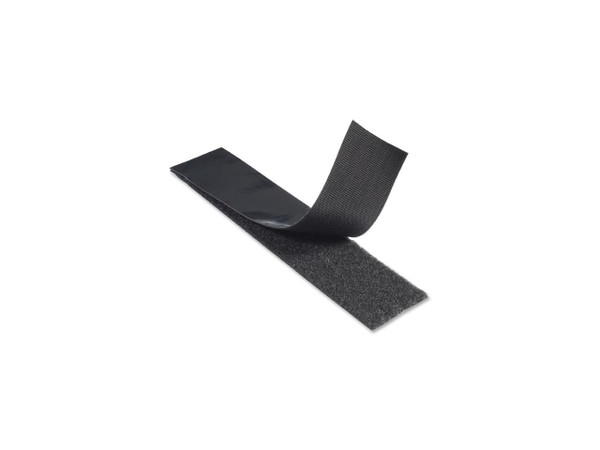 VELCRO BRAND Recloseable Fastener,2 in x15 ft,Black 90197