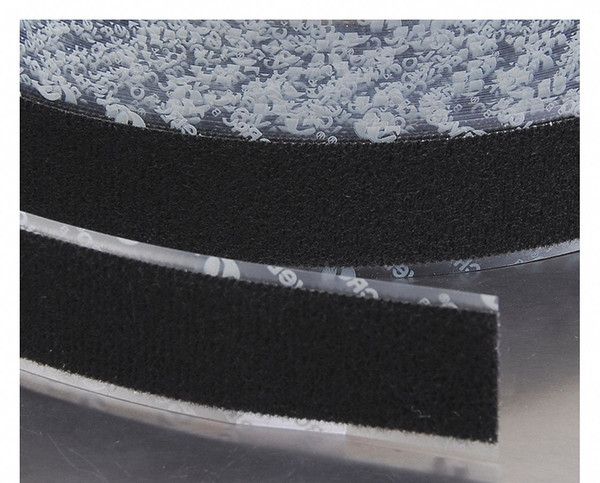 VELCRO BRAND Reclosable Fastener,Loop,3/4x75 ft,Black 190911