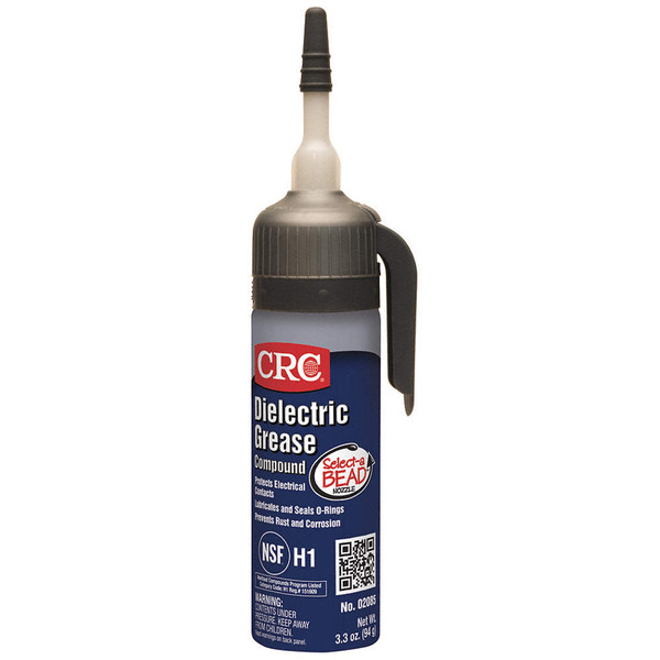 CRC Di-Electric Grease,Silicone,Net 3.3 oz. 02085