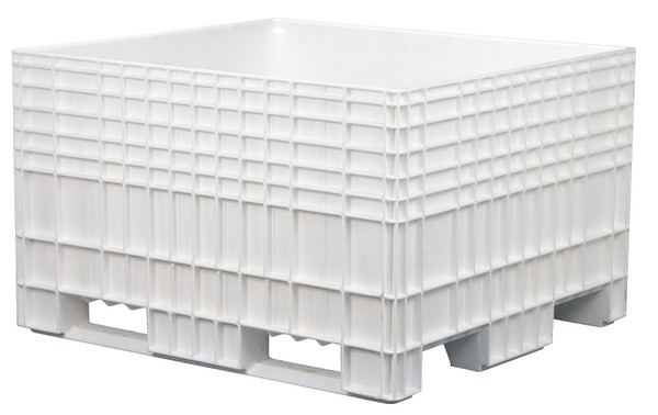 BUCKHORN Bulk Container,48 In L,44 In W,White BF48442900SG000