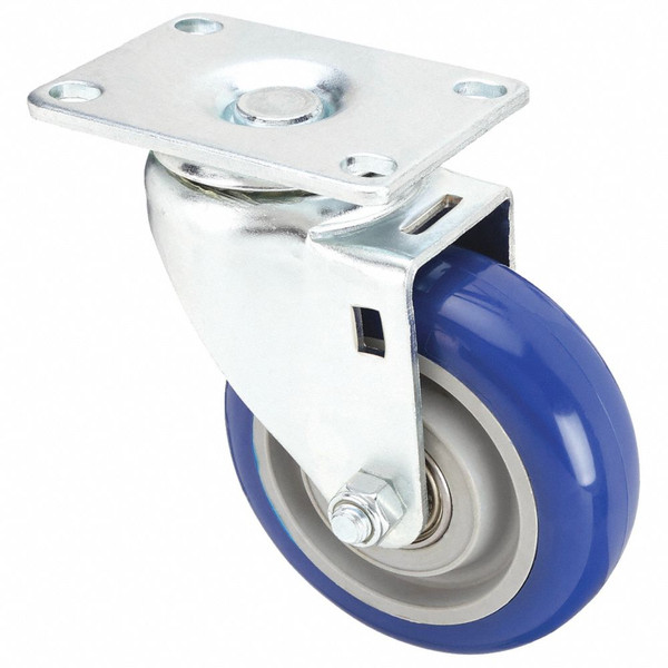 GENERIC NSF-Listed Plate Caster,Swivel,250 lb. 1G097