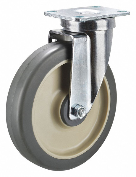 GENERIC Standard Plate Caster,Swivel,300 lb. P12S-PRP060K-12