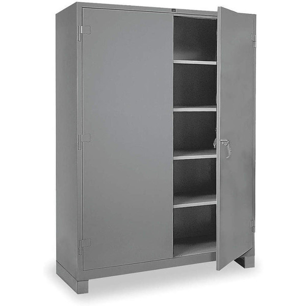 LYON Shelving Cabinet,82" H,60" W,Gray DD1145