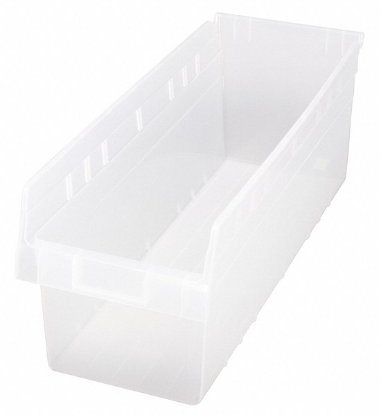 QUANTUM STORAGE SYSTEMS Shelf Bin,23-5/8 x 11-1/8 x 8 In. QSB816CL