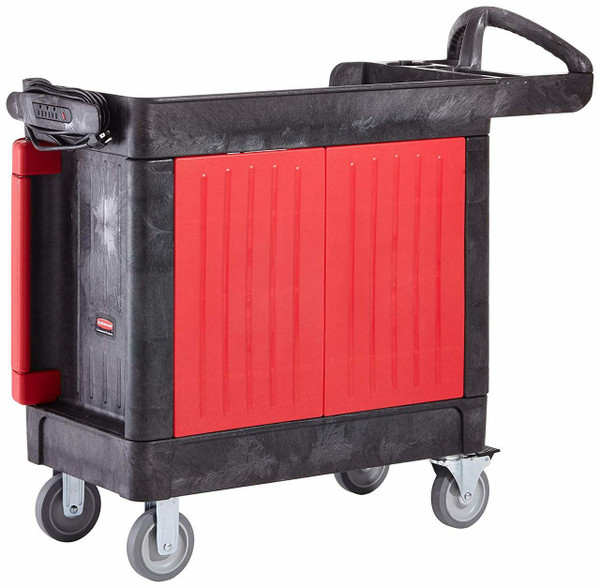 RUBBERMAID Mobile Cab Bench,Plstc,41-5/8"W,18-1/4" D FG451288BLA