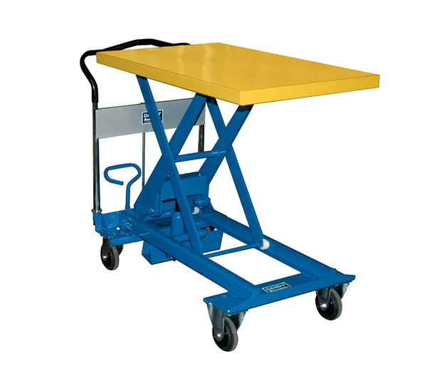 SOUTHWORTH Scissor Lift Cart,1100 lb.,Steel,Fixed A-500