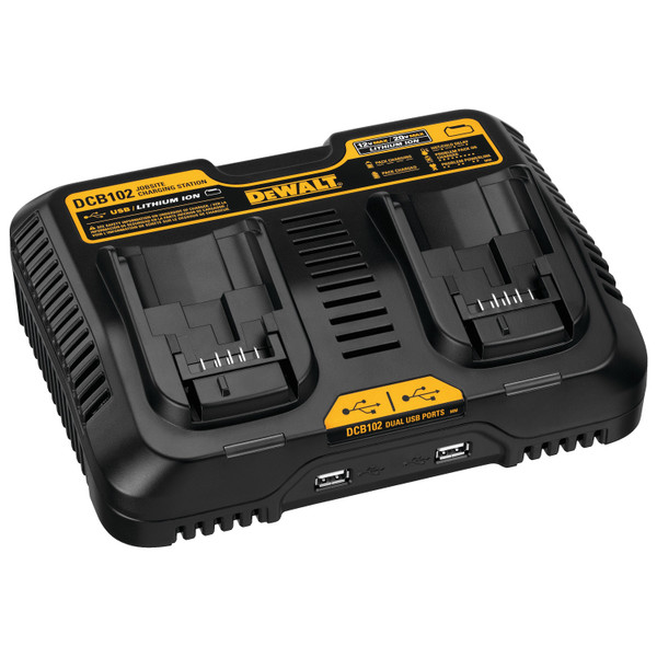 DEWALT Battery Charger,Li-Ion,12 to 20V DCB102